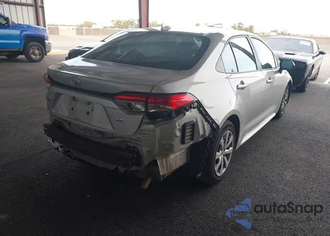 2022 Toyota Corolla Le из США, поврежденный, VIN 5YFEPMAE5NP325548